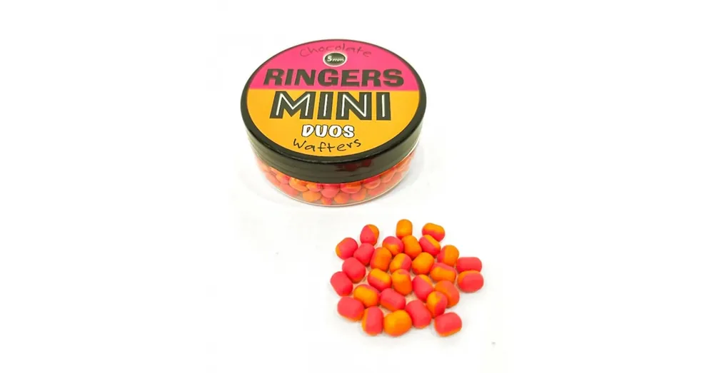 Ringers Mini Duos Orange and Pink 30g, wafters Koop Vandaag