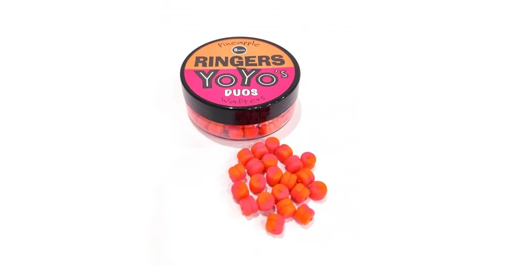 Ringers Yoyo Duos Orange and Pink 8mm 30g, wafters Alleen Vandaag