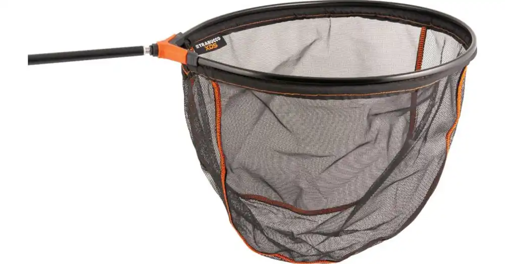 Trabucco XDS Micro Rubber 2x3 mm 45*35/h35 gumibevonatos szákfej Seizoensaanbieding