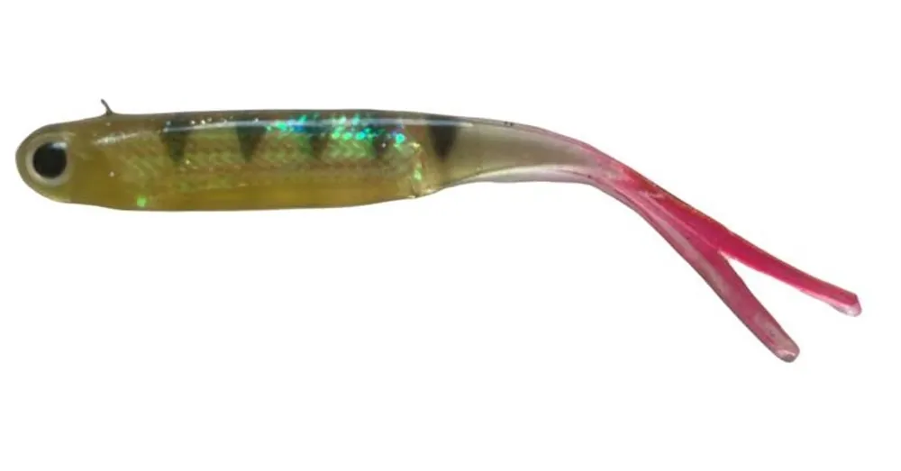 Korting Rapture Power Minnow Fork Tail 75mm Perch 6 db, plasztik csali