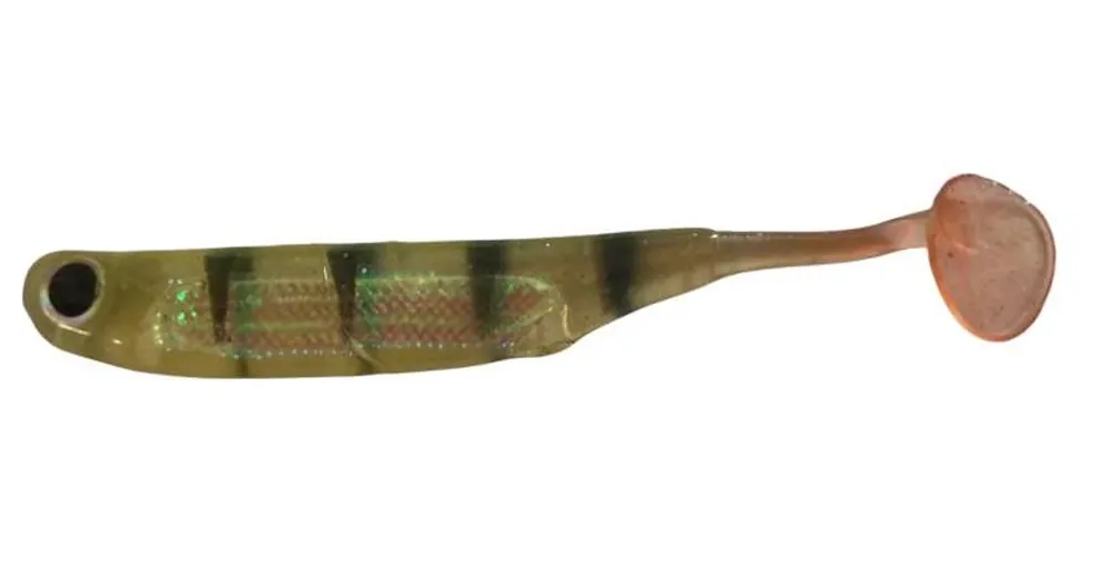 Beperkte Voorraad Rapture Power Minnow Hummer Tail 75mm Perch 6 db, plasztik csali