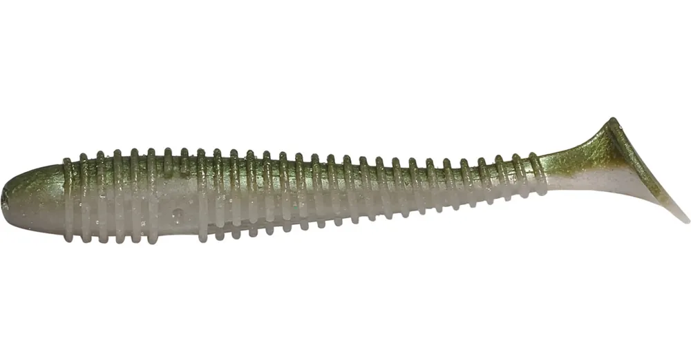 Rapture Ribbed Swing Shad 9,5cm watermelon-pearl 7db plasztik csali Finale Uitverkoop