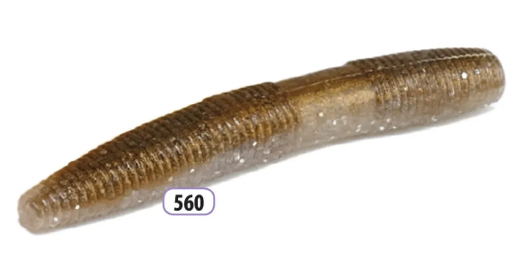 Trabucco Slurp Bait Fat Trout Worm pearl & brown 10db Speciale Aanbieding