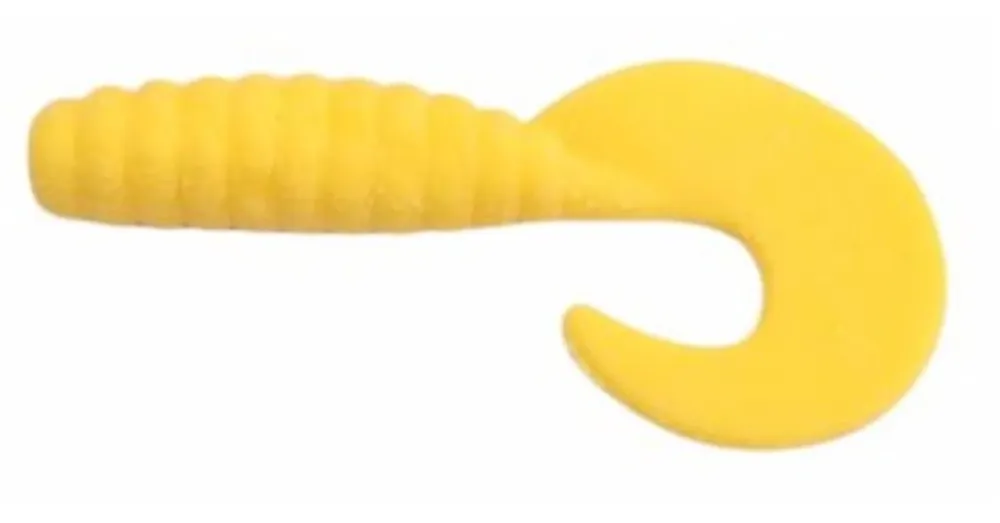 Flitsaanbieding Trabucco Yummy Bait Curly Tail cream 8db plasztik csali