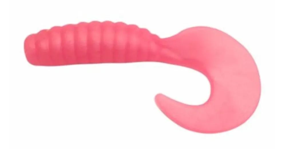 Finale Uitverkoop Trabucco Yummy Bait Curly Tail bubble gum 8db plasztik csali