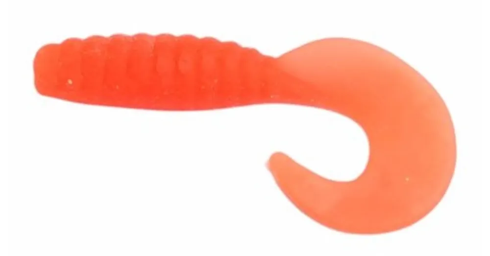 Trabucco Yummy Bait Curly Tail orange 8db plasztik csali Betaalbaar
