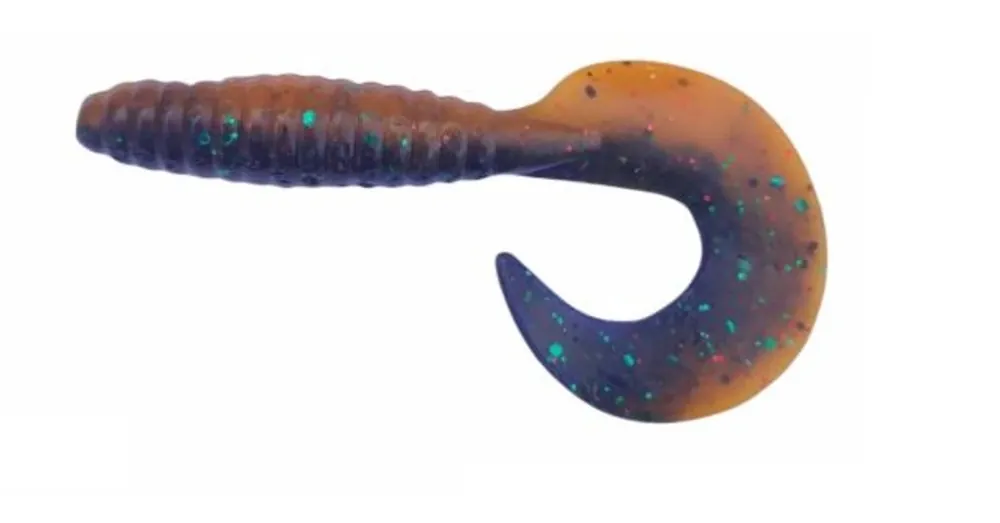Bestel Nu Rapture Fun Tail Grub 6.5cm black pumpkin plasztik csali