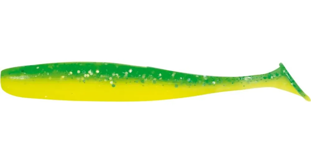 Rapture Xciter Shad 10cm lime Yellow 7Db, plasztik csali Goedkoop