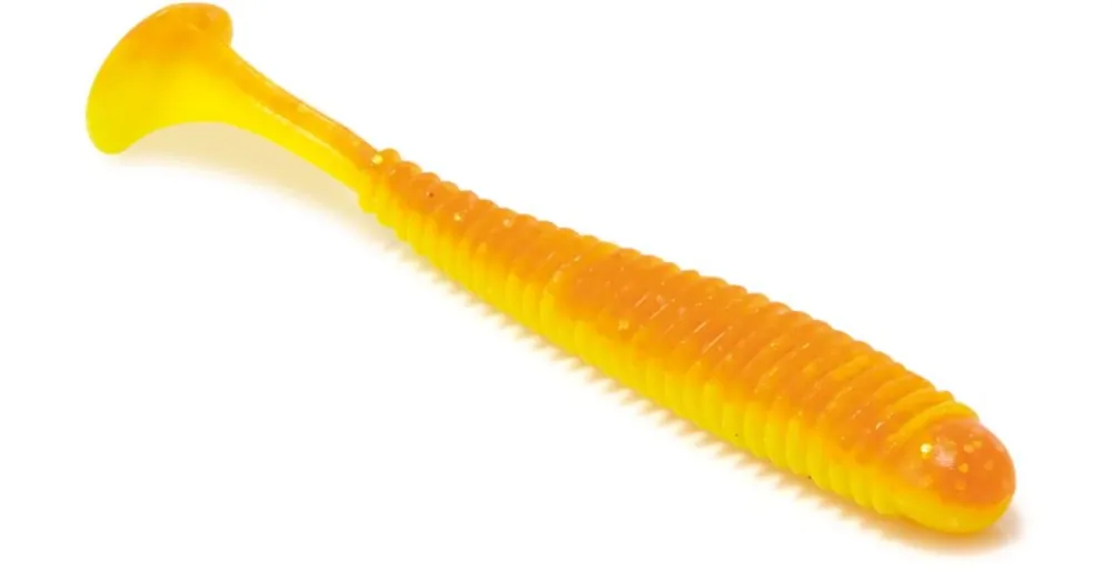 Fabrieksprijs Rapture Rib Slim Shady 7.5cm Yellow&Orange 12db