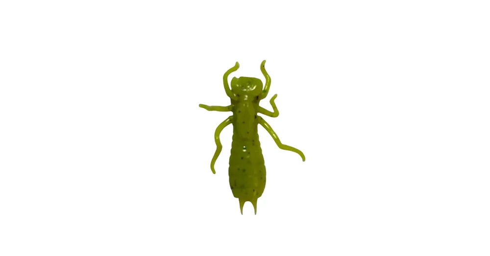 Populair Rapture ULG Dragonfly Nymph 42mm/1g Chartreuse Bf 8 db lágygumi csali
