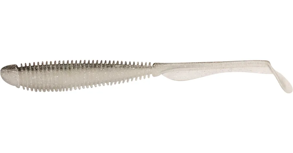 Rapture R.T.W. Soul Shad 7.5cm Black Silver 10db/csg plasztik csali Alleen Vandaag