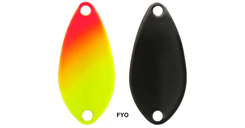 Rapture Area Spoon Zero 1,4g/20mm Fyo kanál villantó Uitverkoop