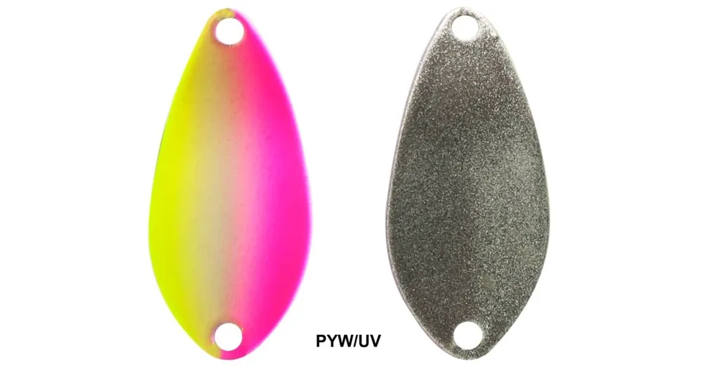 Seizoensaanbieding Rapture Area Spoon Zero 1,4g/20mm Pyw/Uv kanál villantó
