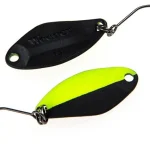 Alleen Vandaag Nories Masukuroto Weeper 23mm 1.5g 022 kanál villantó (Fluo-Gelb / Schwarz)