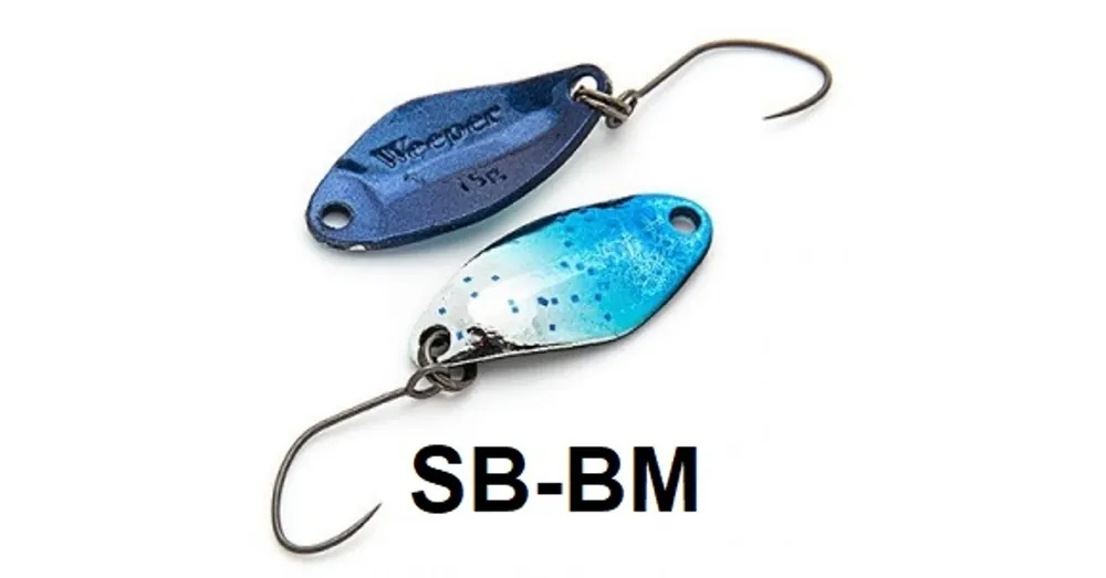 Nories Masukuroto Weeper 23mm 1.5g 067 kanál villantó (Silberblau / Blau-metallic) Nu Kopen