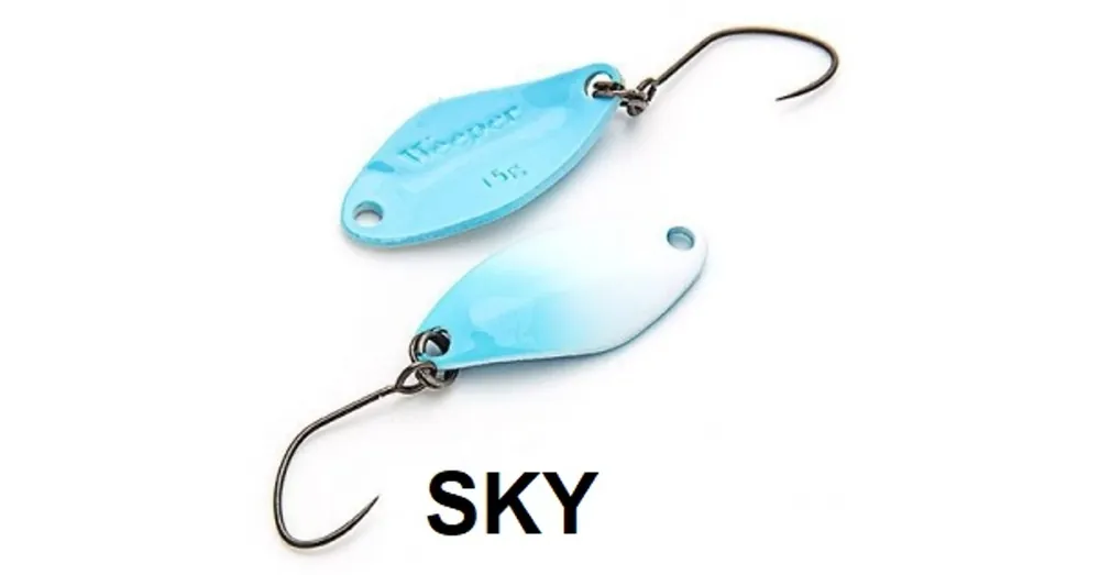Nories Masukuroto Weeper 23mm 1.5g 068 kanál villantó (Himmelblau) Speciale Aanbieding