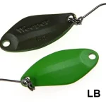 Aanbieding Nories Masukuroto Weeper 25mm 2.1g 006 kanál villantó (Lime / Schwarz)