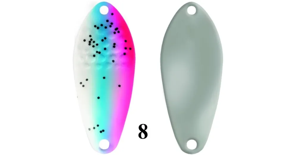 Rapture Area Spoon Drone 2,5g 30mm 8 kanál villantó Meest Verkocht