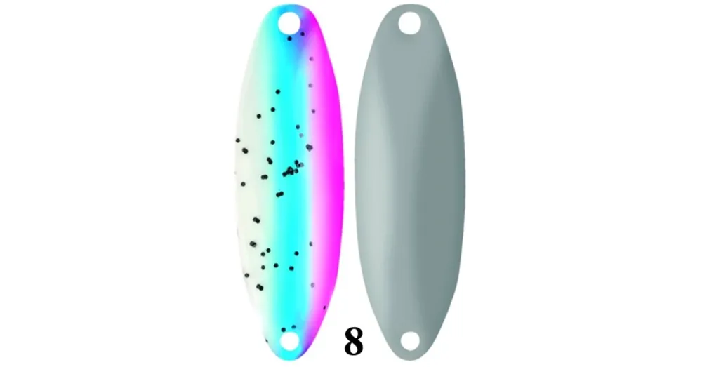 Rapture Area Spoon Greil 3,6g 37,5mm 8 kanál villantó Nieuw