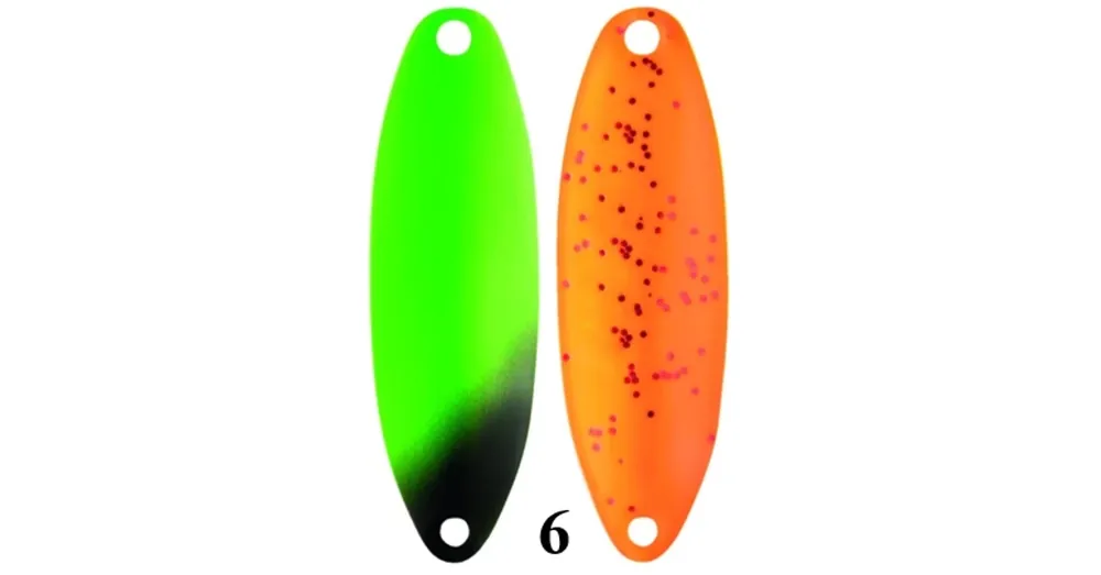 Rapture Area Spoon Greil 5,3g 37,5mm 6 kanál villantó Betrouwbaar