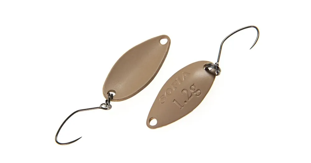 Direct Beschikbaar Nories Masukuroto Sofia 25mm 1.6g 084 kanál villantó (Cafe Au Lait)