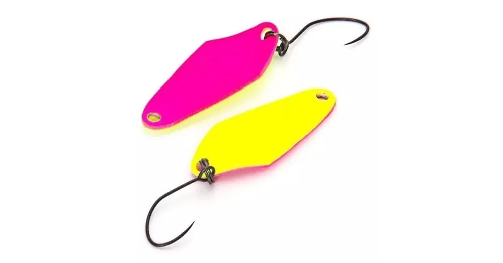 Nories Masukuroto Rooney 32mm 2.2g 002 kanál villantó (Fluo-Gelb / Pink) Bestseller