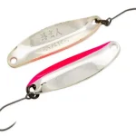 Beste Prijs Nories Masukuroto 39mm 3.7g LD 029 kanál villantó (Silber / Pink)