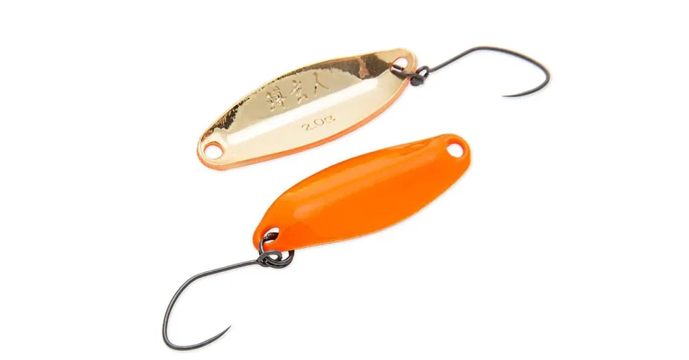 Nories Masukuroto 34mm 2.9g 033 kanál villantó (Fluo-Orange / Gold) Betaalbaar