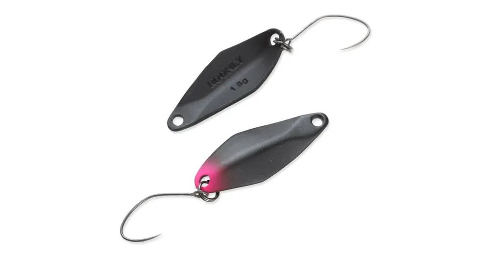 Hete Deal Nories Masukuroto Rooney 28,5mm 1.5g 013 kanál villantó (Black Pinky)