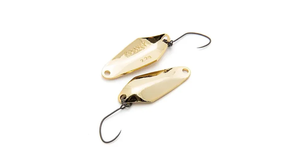 Exclusieve Aanbieding Nories Masukuroto Rooney 32mm 2.2g 012 kanál villantó (Gold)