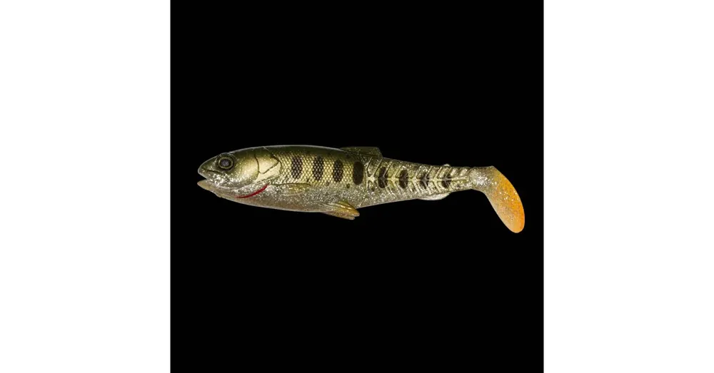 Savage Craft Cannibal Paddletail 6,5cm 4g Olive Pearl Silver Smolt Actieprijs