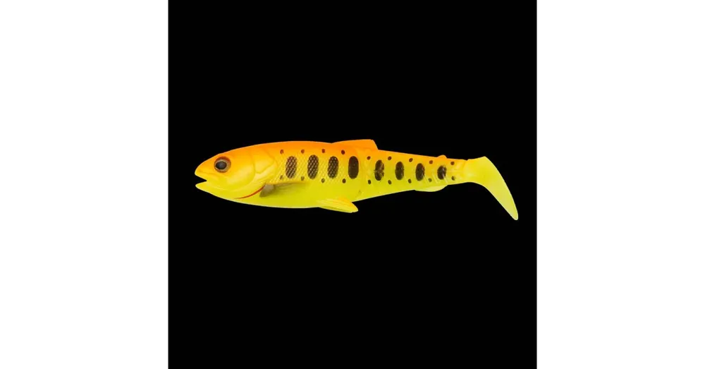 Hoge Kwaliteit Savage Craft Cannibal Paddletail 6,5cm 4g Golden Ambulance