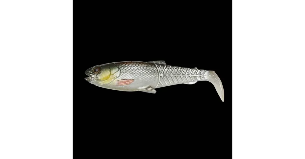 Snelle Levering Savage Craft Cannibal Paddletail 8,5cm 7g Green Silver