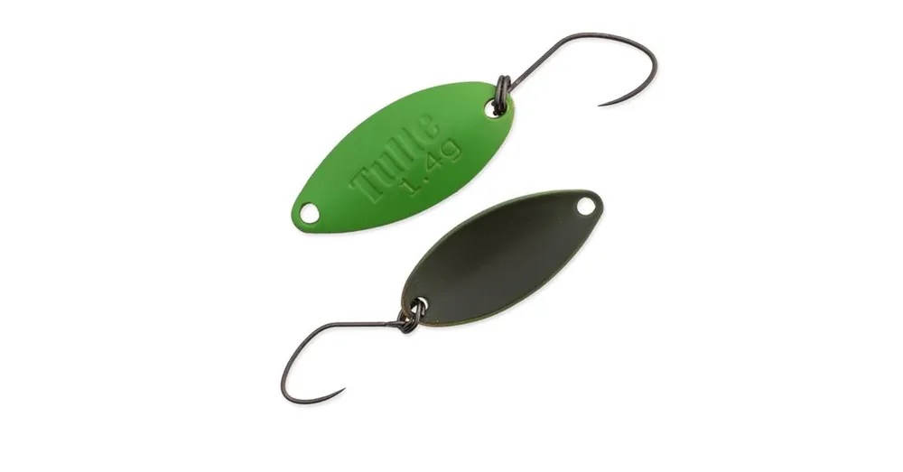Nories Masukuroto Tulle 27mm 1.8g 006 kanál villantó (Lime / Schwarz) Gratis Retour