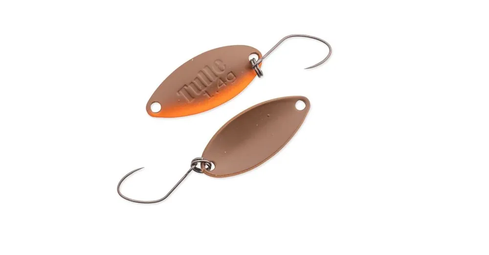 Nories Masukuroto Tulle 24mm 1.4g 027 kanál villantó (Braun / Orange) Nieuw