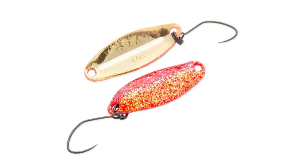 Nories Masukuroto 32mm 2.0g 035 kanál villantó (Orange-Glitter / Gold) Bestseller