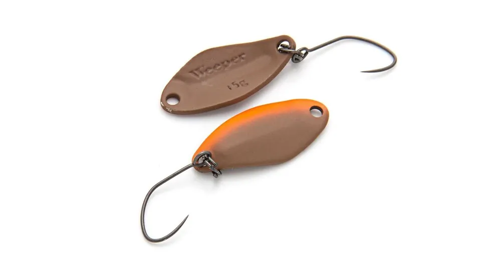 Nories Masukuroto Weeper 25mm 2.1g 027 kanál villantó (Braun / Orange) Voordeelprijs