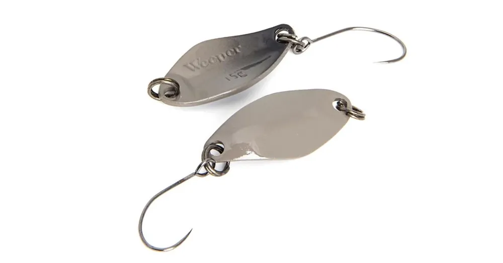 Nories Masukuroto Weeper 25mm 2.1g 046 kanál villantó (Light Gray plus) Beperkt Aanbod