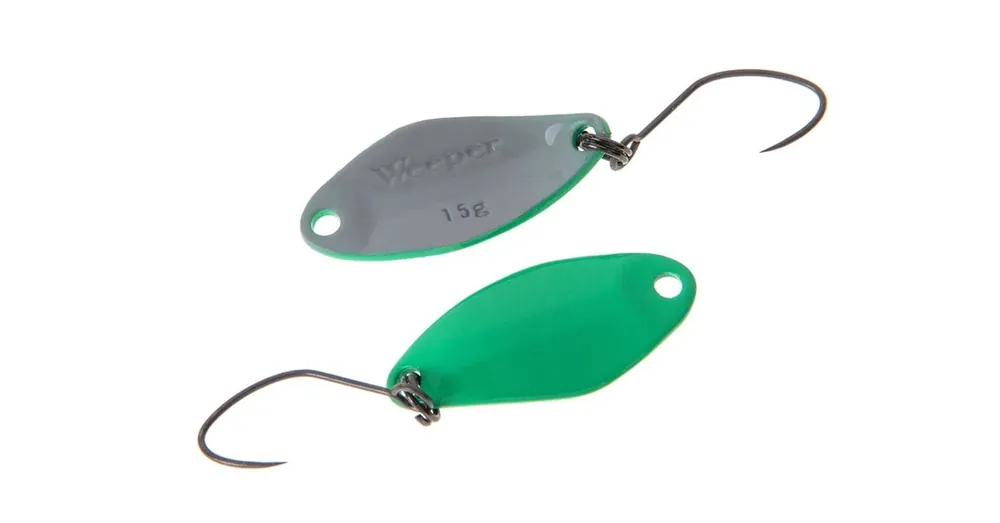 Nories Masukuroto Weeper 25mm 2.1g 051 kanál villantó (Lime / Gray) Gratis Retour