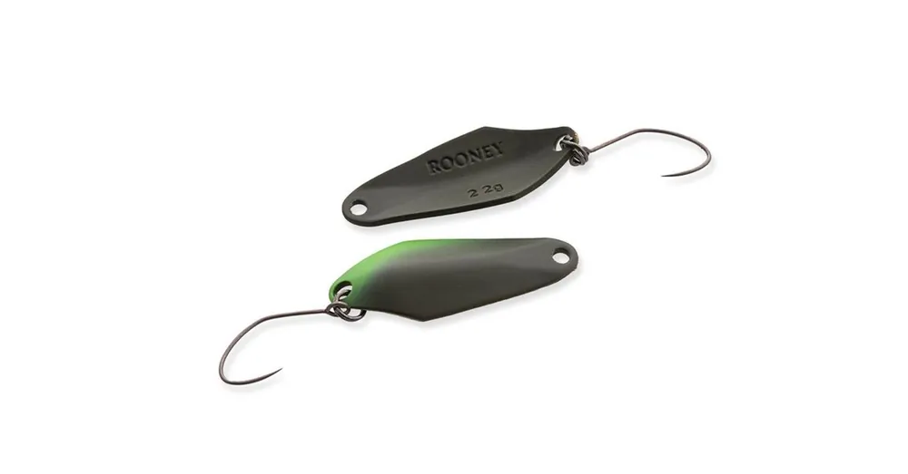 Nories Masukuroto Rooney 32mm 2.2g 095 kanál villantó (Olive Lime) Premium