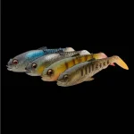 Gecertificeerd Savage Cannibal Paddletail 8,5cm 7g Clear Water Mix 4db