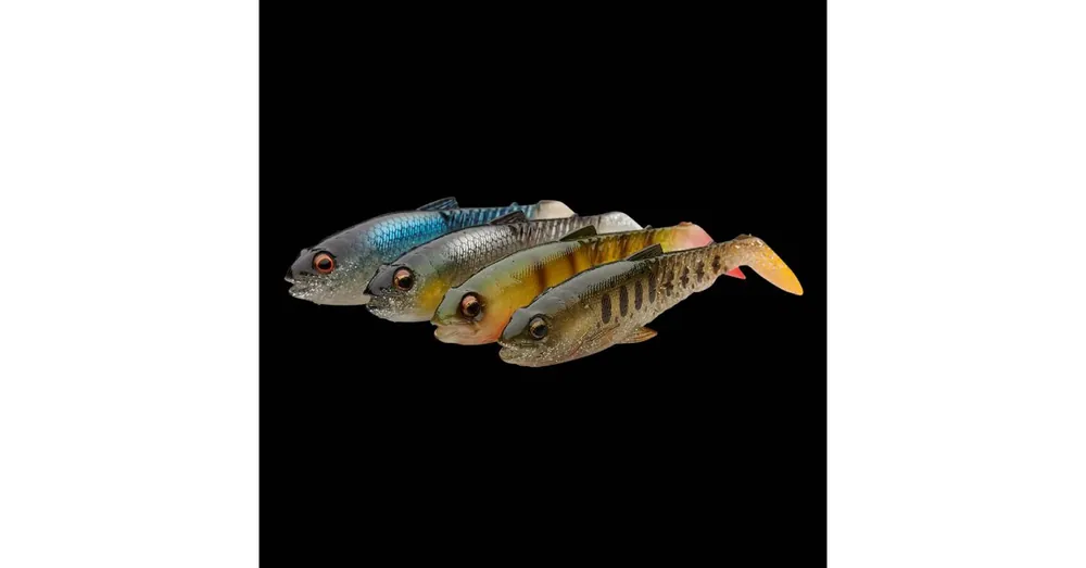 Gecertificeerd Savage Cannibal Paddletail 8,5cm 7g Clear Water Mix 4db