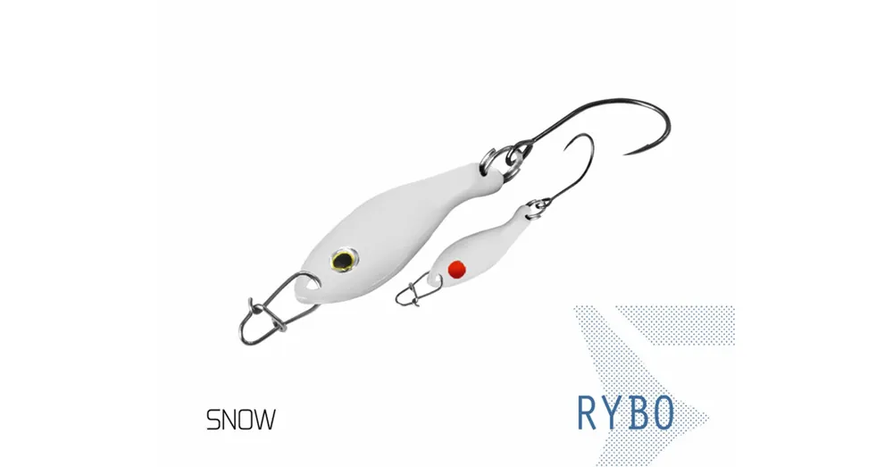 Aanbieding Delphin RYBO 0.5g SNOW kanál villantó
