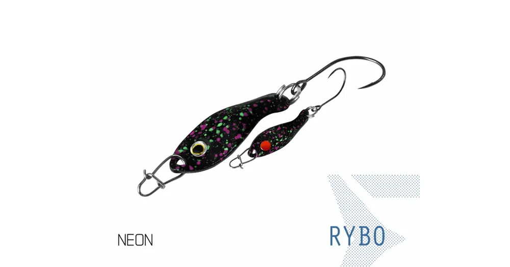 Meest Verkocht Delphin RYBO 0.5g NEON kanál villantó