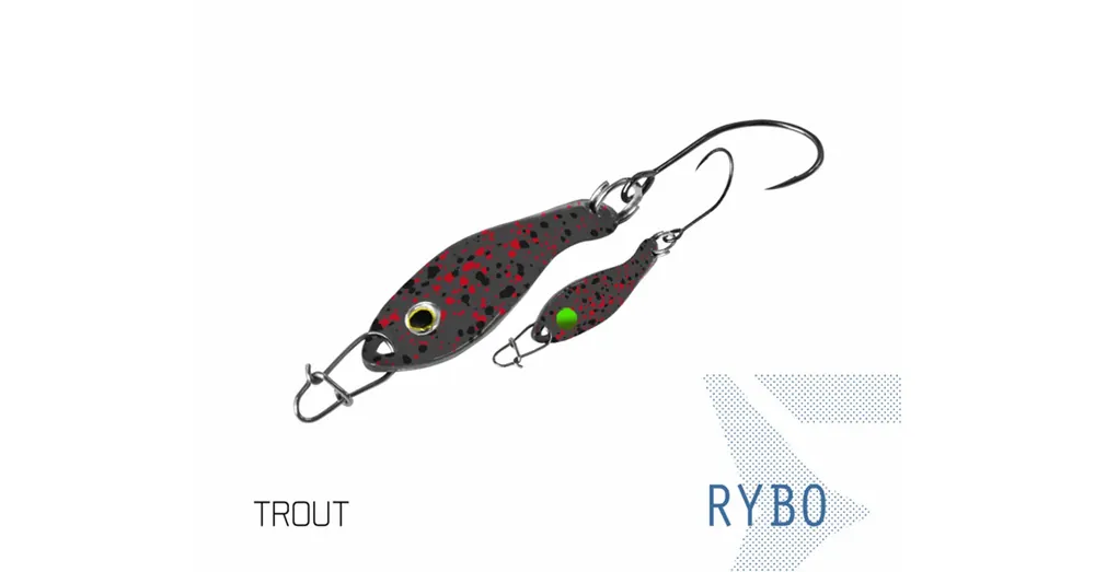 Bestel Nu Delphin RYBO 0.5g TROUT kanál villantó
