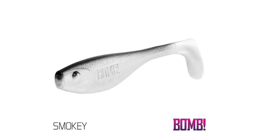 Voordeelprijs Delphin Bomb Fatty 12 cm Smokey gumihal 5db