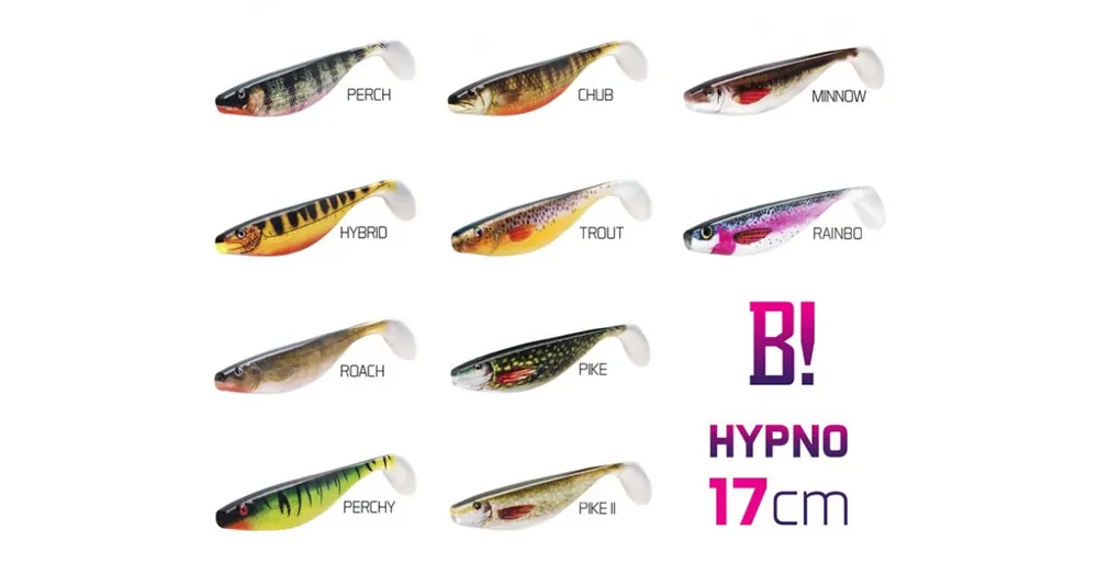Actieprijs Delphin Bomb! Hypno 17cm 3d Perch gumihal 2 db/csg
