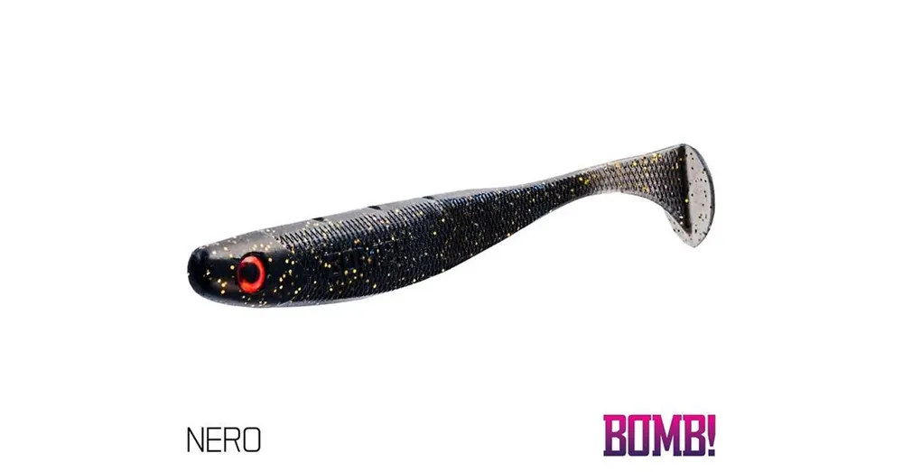 Favoriet Delphin Bomb Rippa 5 cm Nero gumihal 5db