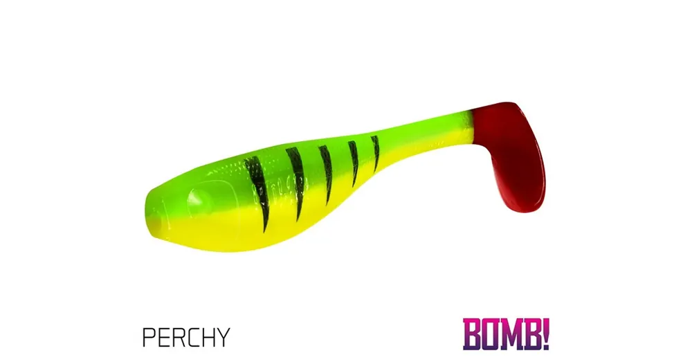 Delphin Bomb Fatty 12cm Perchy gumihal 5db Rechtstreeks Van De Fabrikant