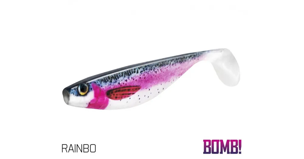 Delphin Bomb Hypno 13cm 3D Rainbo gumihal 2db Gereduceerde Prijs